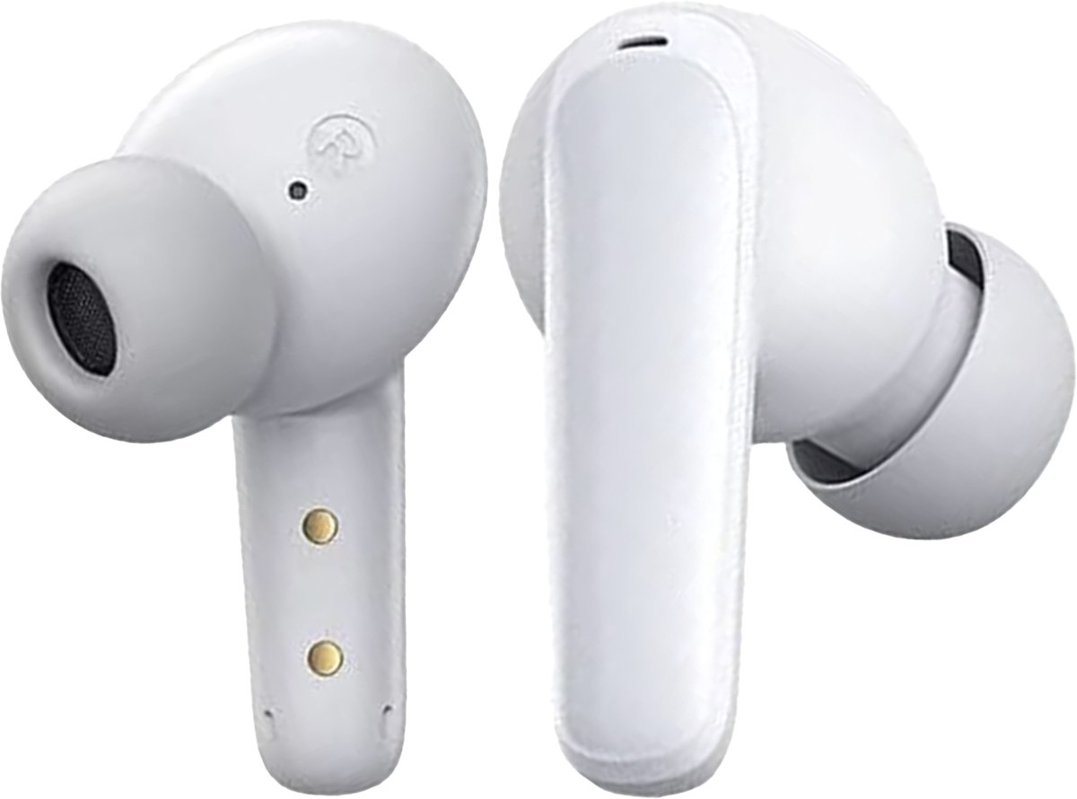 De Xssive TWS13 Draadloze Bluetooth Oordopjes Wit in één oogopslag