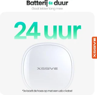 Xssive TWS13 Draadloze Bluetooth Oordopjes Wit