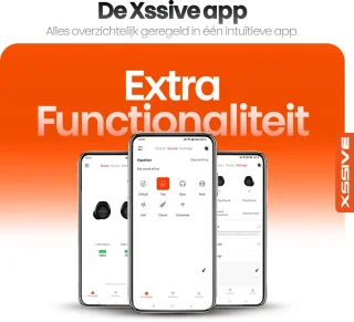 Xssive TWS13 Draadloze Bluetooth Oordopjes Wit