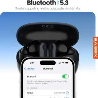 Xssive TWS14 Draadloze True Wireless Earbuds