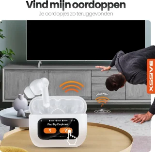 Xssive TWS16 Draadloze Oordopjes Wit