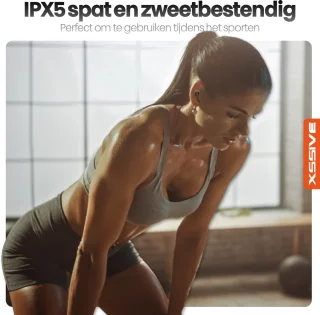 Xssive TWS16 Draadloze Oordopjes Zwart