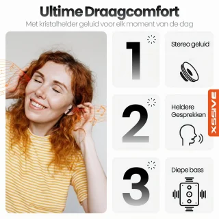 Xssive TWS18 - Bluetooth oordopjes Zwart