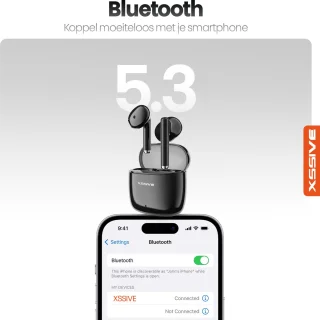 Xssive TWS18 - Bluetooth oordopjes Zwart