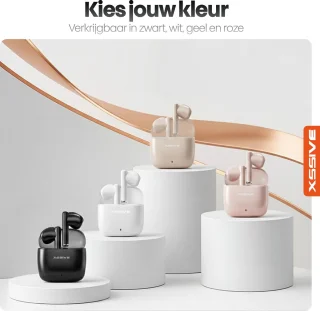Xssive TWS18 - Draadloze oordopjes (wit)