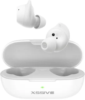 Xssive TWS7 Draadloze Bluetooth Sport Oordopjes Wit