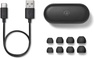 Yamaha TW-E3C Draadloze Bluetooth Oordopjes Zwart