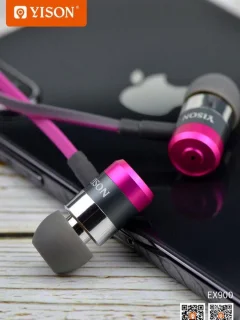 Yison EX900 In-Ear Oordopjes 3.5mm Jack Zwart