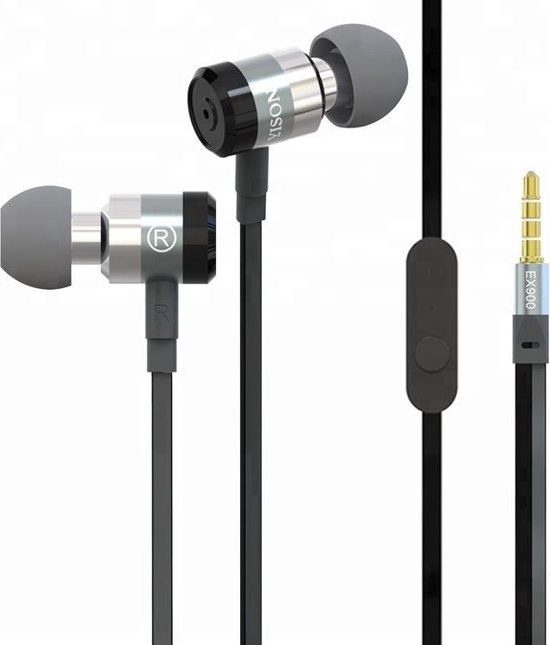 Yison EX900 — stevige metalen in-ears met vette bas en slimme inline bediening