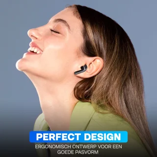 Yurda Draadloze Bluetooth Oordopjes Zwart