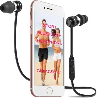 Z-71 Bluetooth Draadloze Oordopjes Zwart/Zilver
