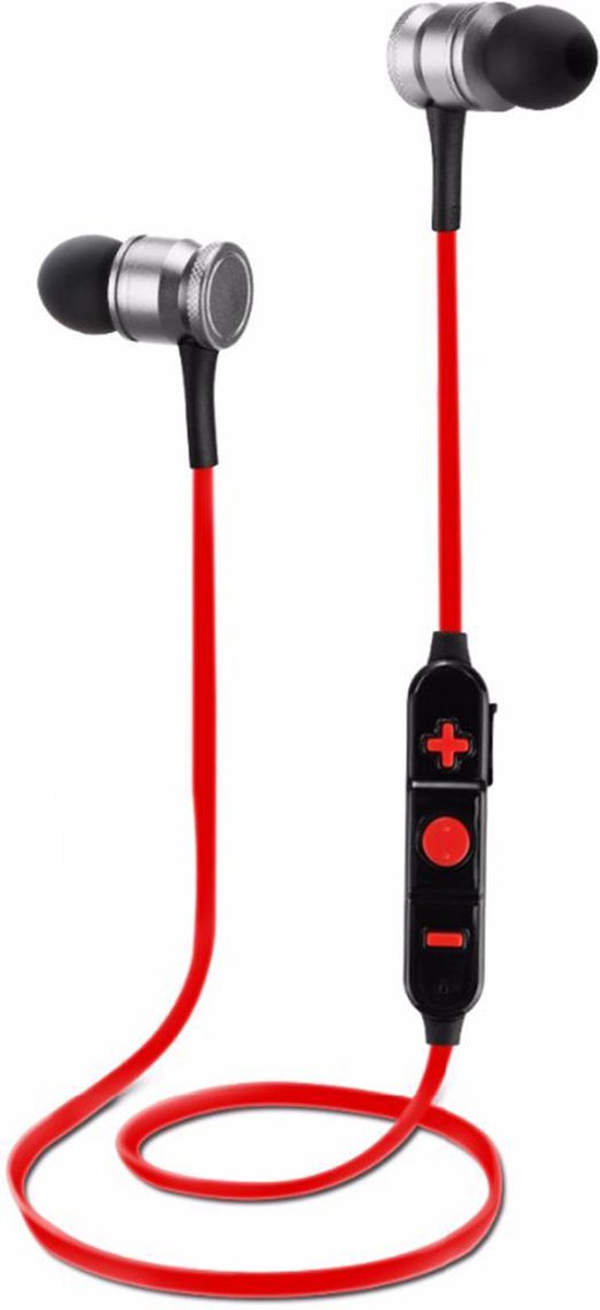 Z-97 Bluetooth In-ear Draadloze Koptelefoon Rood/Zwart