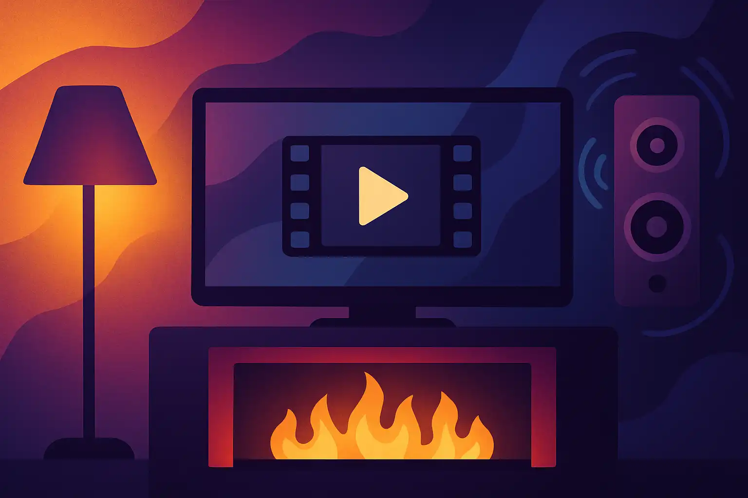 De ultieme filmavond: zo stem je verlichting, geluid en vlammen van je elektrische haard af op elk filmgenre