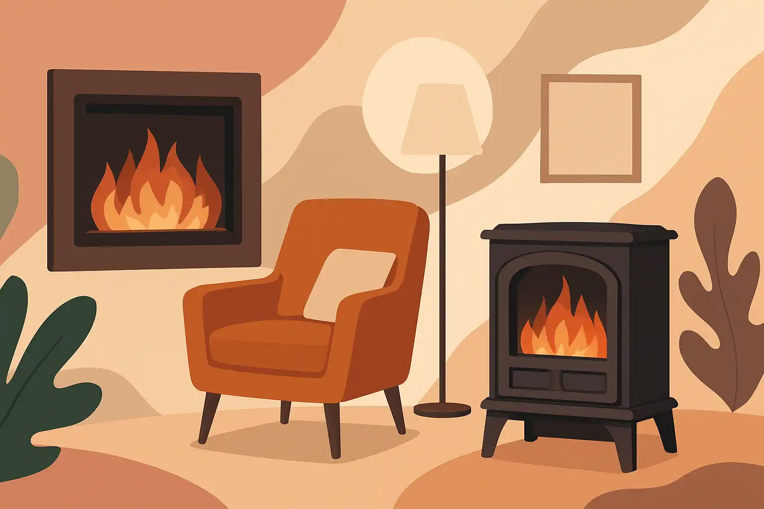 Elektrische haard of elektrische kachel: wat past het beste in jouw interieur?