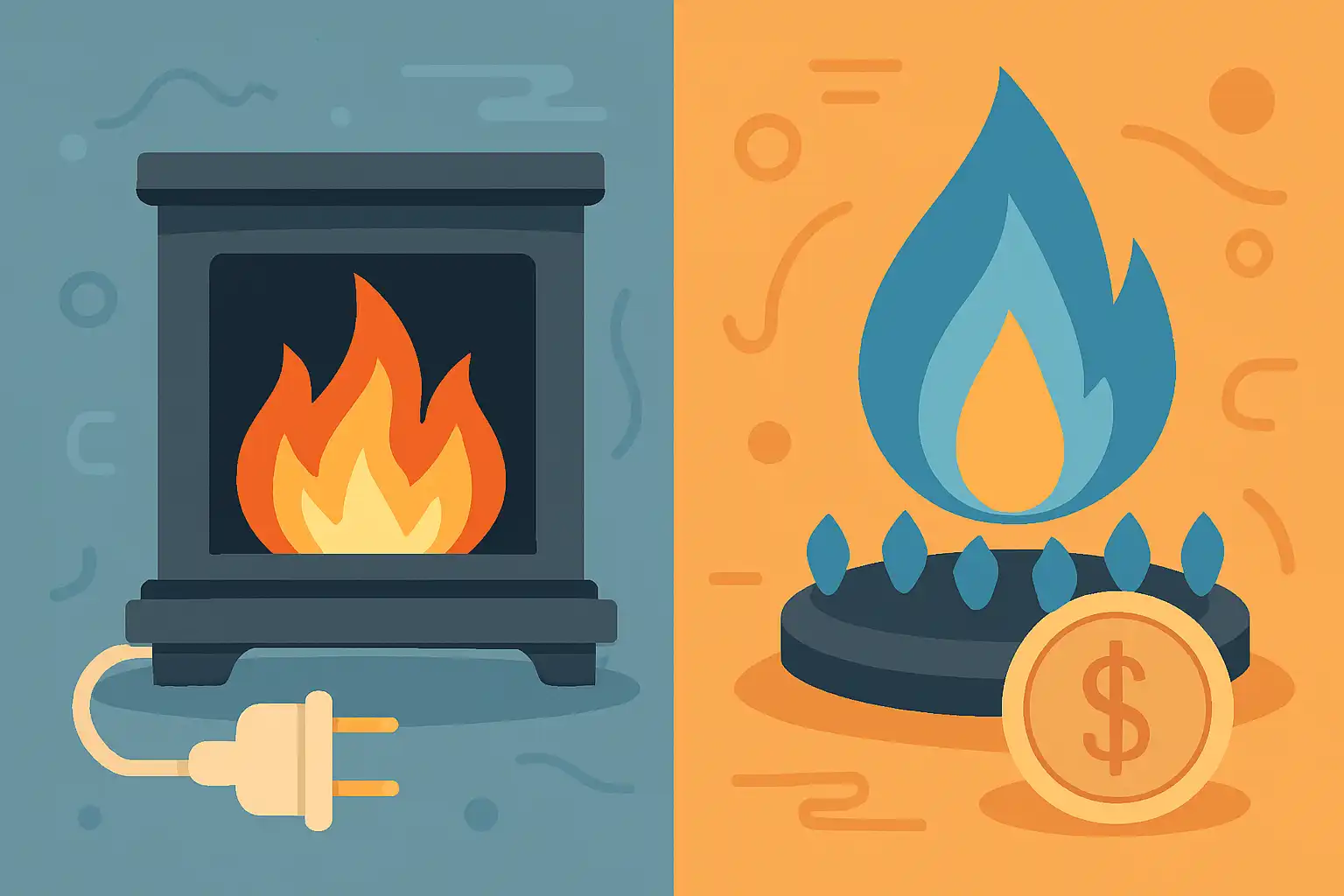 Elektrische haard of gas: wat is op lange termijn écht goedkoper?