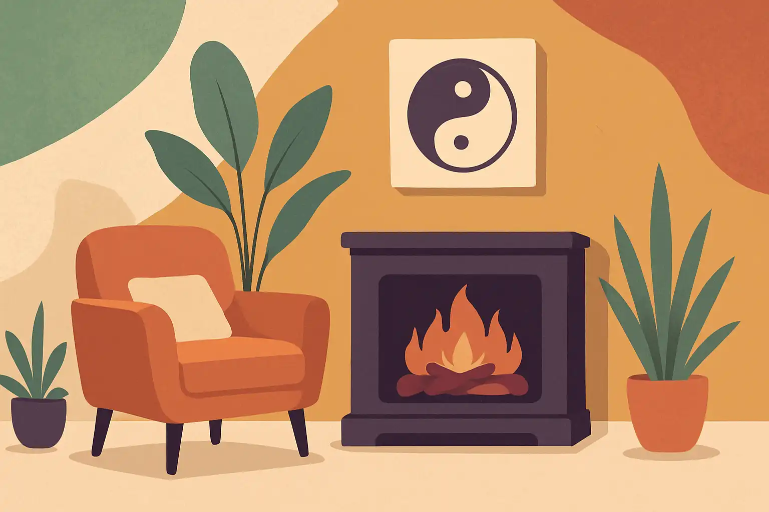 Feng shui en je elektrische haard: zo plaats en stijl je hem voor optimale energie