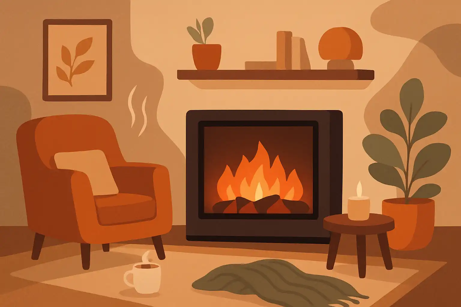 Hygge met een elektrische haard: zo breng je Deense gezelligheid in huis