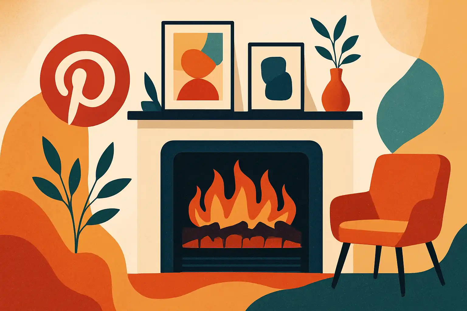 Pinterest-trends ontleed: onverwachte stylingideeën voor je elektrische haard