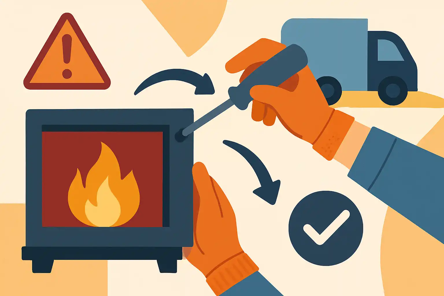 Verhuizen met je elektrische haard: veilig demonteren, transporteren en opnieuw installeren