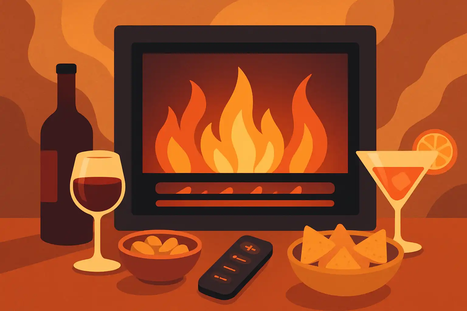 Zo host je de perfecte haardproeverij: wijnen, cocktails en snacks bij elke vlaminstelling