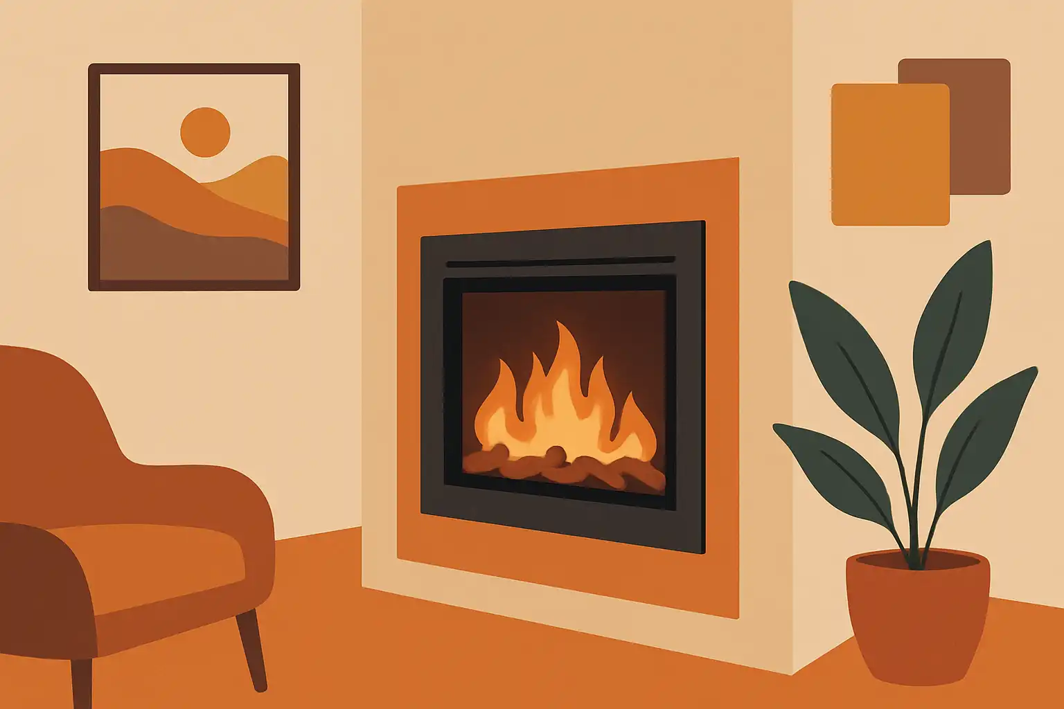 Zo kies je de perfecte plek voor je elektrische haard: warmte, zichtlijnen en sfeer