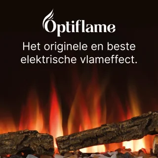 Dimplex Sense 50 Elektrische Sfeerhaard 127 cm – Inbouw & Wandhaard voor Cinewall – LED Optiflame Vlammen – Met Verwarming, Afstandsbediening & App-bediening – Zwarte Designhaard