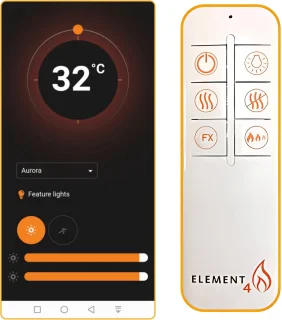 Element4 Elite 125 E Supreme elektrische haard