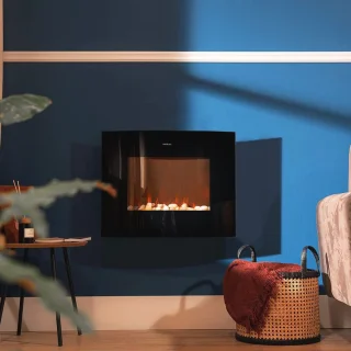 Elektrische Open Haard met WiFi Bediening en Afstandsbediening – 22" Curved Flames en 2000W Vermogen