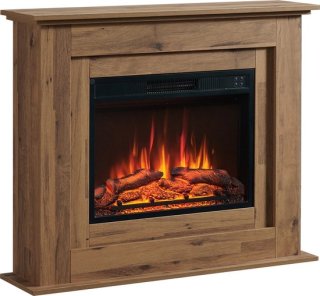 BALDERIA Fria Vrijstaande Elektrische Sfeerhaard – Donker Eiken – Met Schouw – 2000W review
