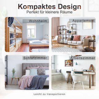 Wat vinden we goed aan de HOMCOM-Kaminofen-Metall, Hartglas, ABS-34L x 17B x31H cm-Schwarz