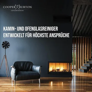 Haardglasreiniger en schoorsteenreiniger 05 kg - Professionele roetreiniger voor open haarden - Cooper & BURT0N Elektrische haard
