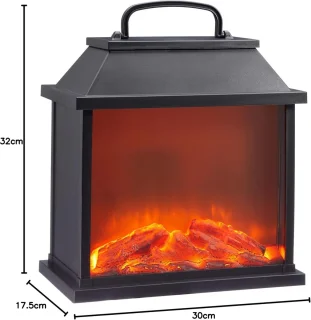 LED Vuursimulatie Openhaard - Decoratieve Haardlamp voor Gezellige Sfeer