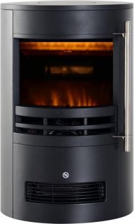 Electrische openhaard - Kachel - Sfeerhaard - Modern - Vrijstaand - Zwart - 1800 W review