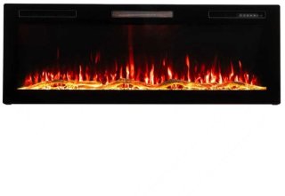 HOMAVO 50'' Elektrische Sfeerhaard - 1000/2000W Elektrische Haard met Verwarming - App-besturing - Twaalf 3D-Vlammenkleuren - Wand/Inbouwhaard - Timerfunctie - Oververhittingsbeveiliging review