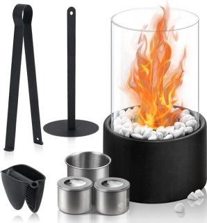 Tafelhaard BRIAN & DANY Bio-ethanol zwart vuurtafeldecoratie indoor outdoor bio ethanol tafelvuur- Tafelhaard review