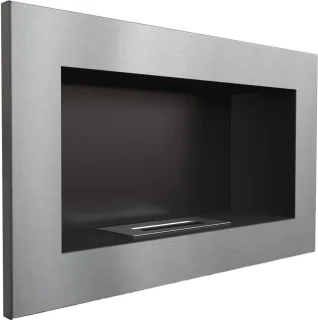 Decoratieve biohaard Wandhaard Zwart - Geclosed - 374mm x 648mm - TÜV Getest
