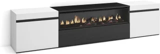 Moderne TV-kast met Elektrische Open Haard - 200 x 45 x 35 cm - Voor TVs tot 203 cm