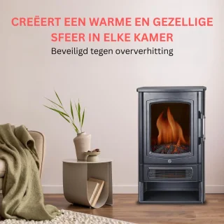 Sfeerhaard Elektrisch - Tafelhaard voor Binnen & Buiten - Sfeerhaarden met Schouw