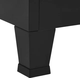 Industriële Tv-unit met Ingebouwde Elektrische Open Haard