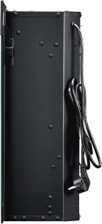 Elektrische Inbouwhaard met Optiflame Vlameffect en Afstandsbediening – 1400W Verwarming