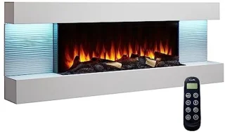 36-inch elektrische wandhaard