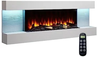 36-inch elektrische wandhaard