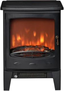 45,7 cm elektrische haard voor inbouw en wandmontage