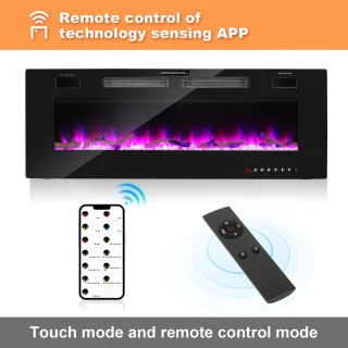 50 inch Elektrische haard