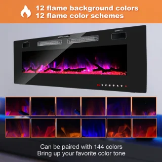 50 inch Elektrische haard