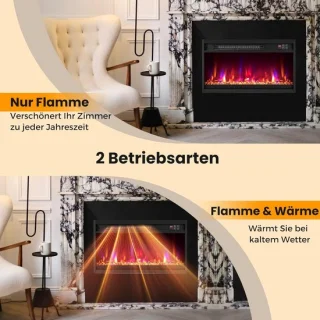 abtkantoor Aurora Luxe 26 Elektrische wandhaard