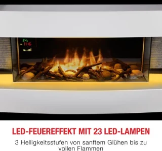 abtkantoor Montreal Prestige Elektrische inbouwhaard 120 cm
