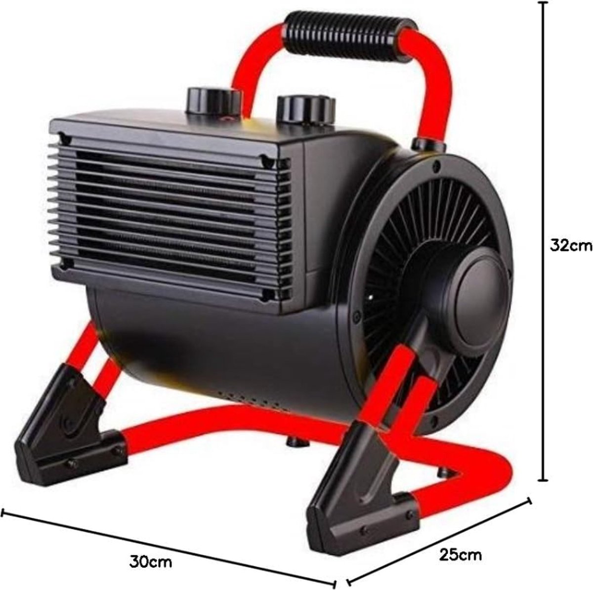 Aktobis Elektrische Luchtverhitter 2000W