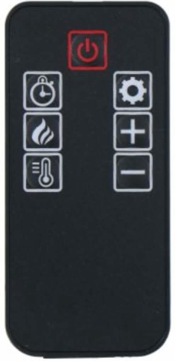 alpina Elektrische sfeerhaard wandpaneel 1800-2000W