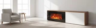 Altameubel Premium Fireplace Cabinet TV-meubel 180 cm